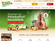 Tablet Screenshot of hazaipalinka.hu